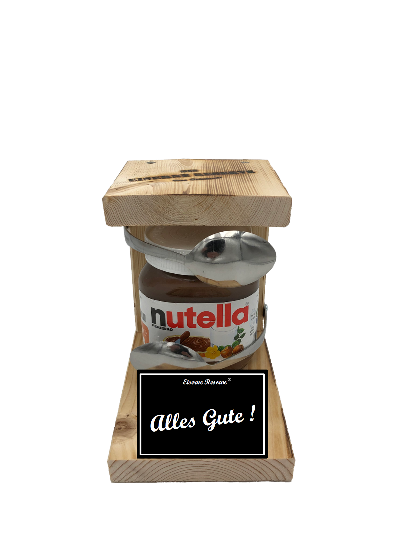 Alles Gute - Löffel Nutella Geschenk - Die Nutella Geschenkidee