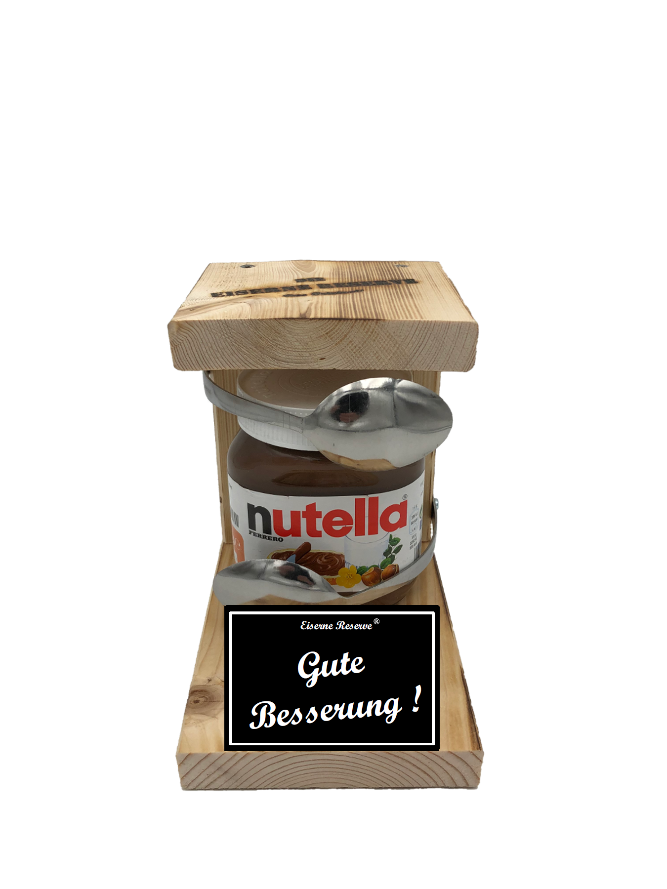 Gute Besserung Löffel Nutella Geschenk - Die Nutella Geschenkidee