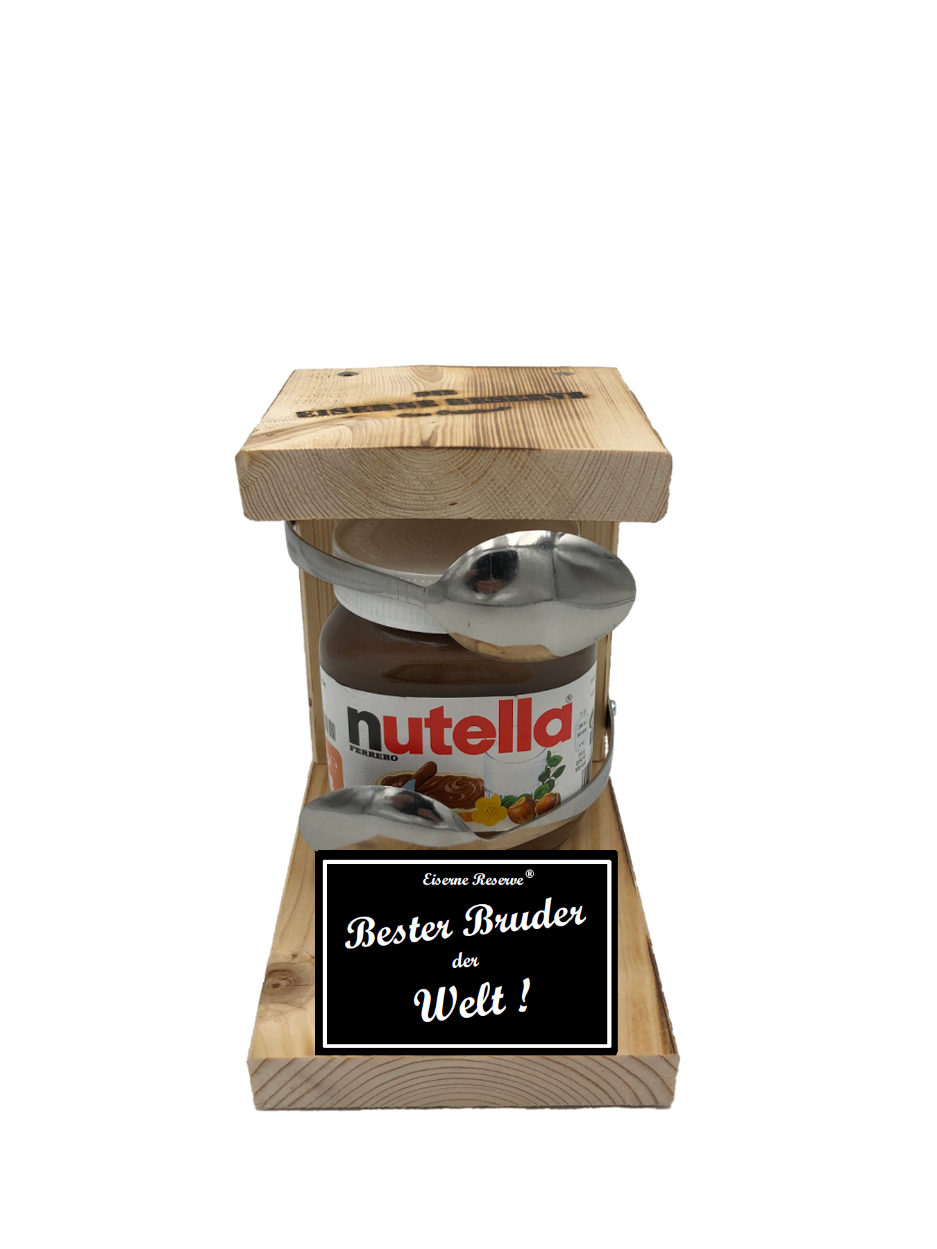 Bester Bruder der Welt Löffel Nutella Geschenk - Die Nutella Geschenkidee