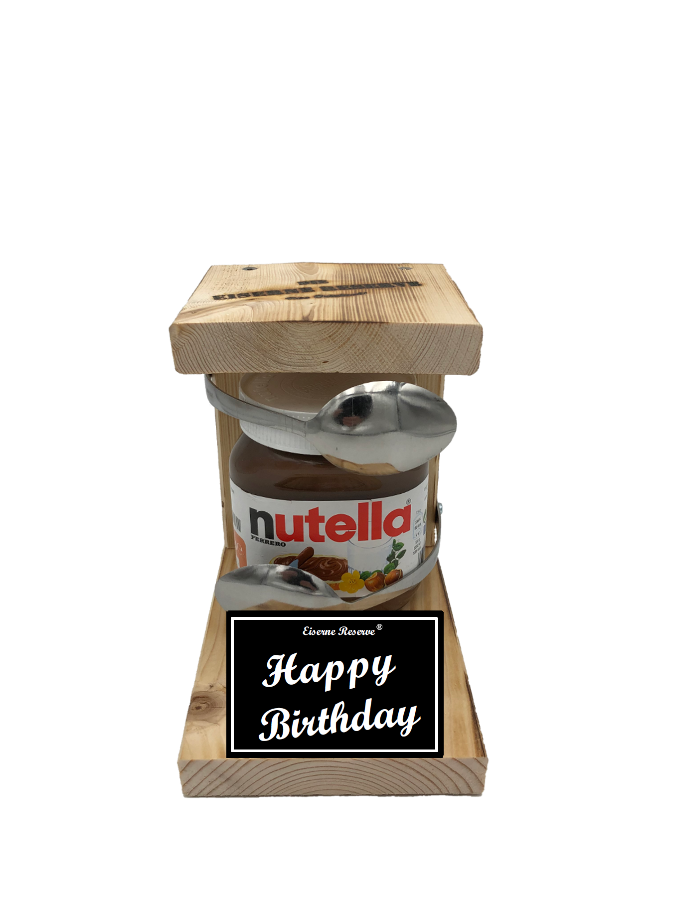 Happy Birthday Löffel Nutella Geschenk - Die Nutella Geschenkidee