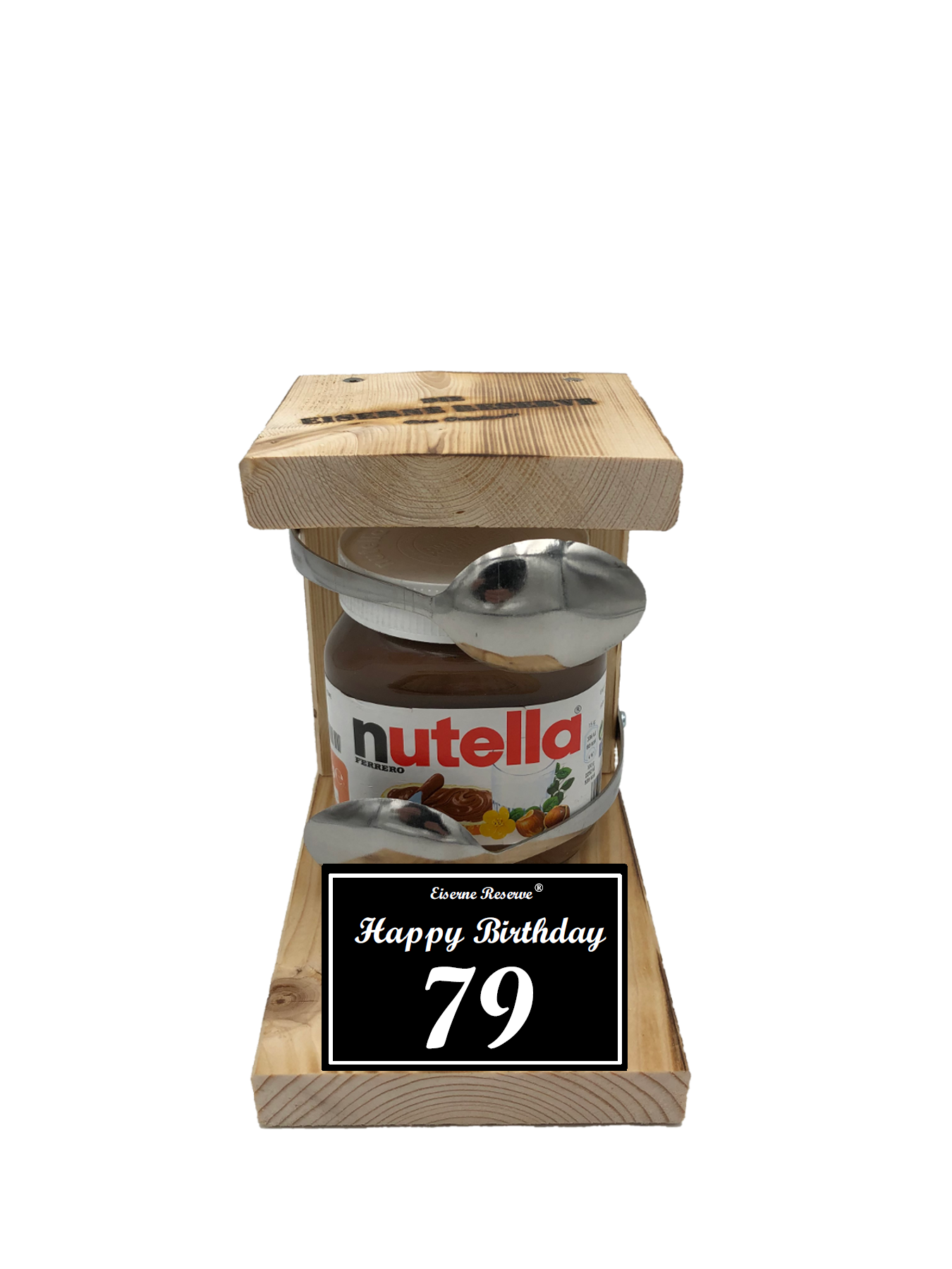79 Happy Birthday Löffel Nutella Geschenk - Die Nutella Geschenkidee